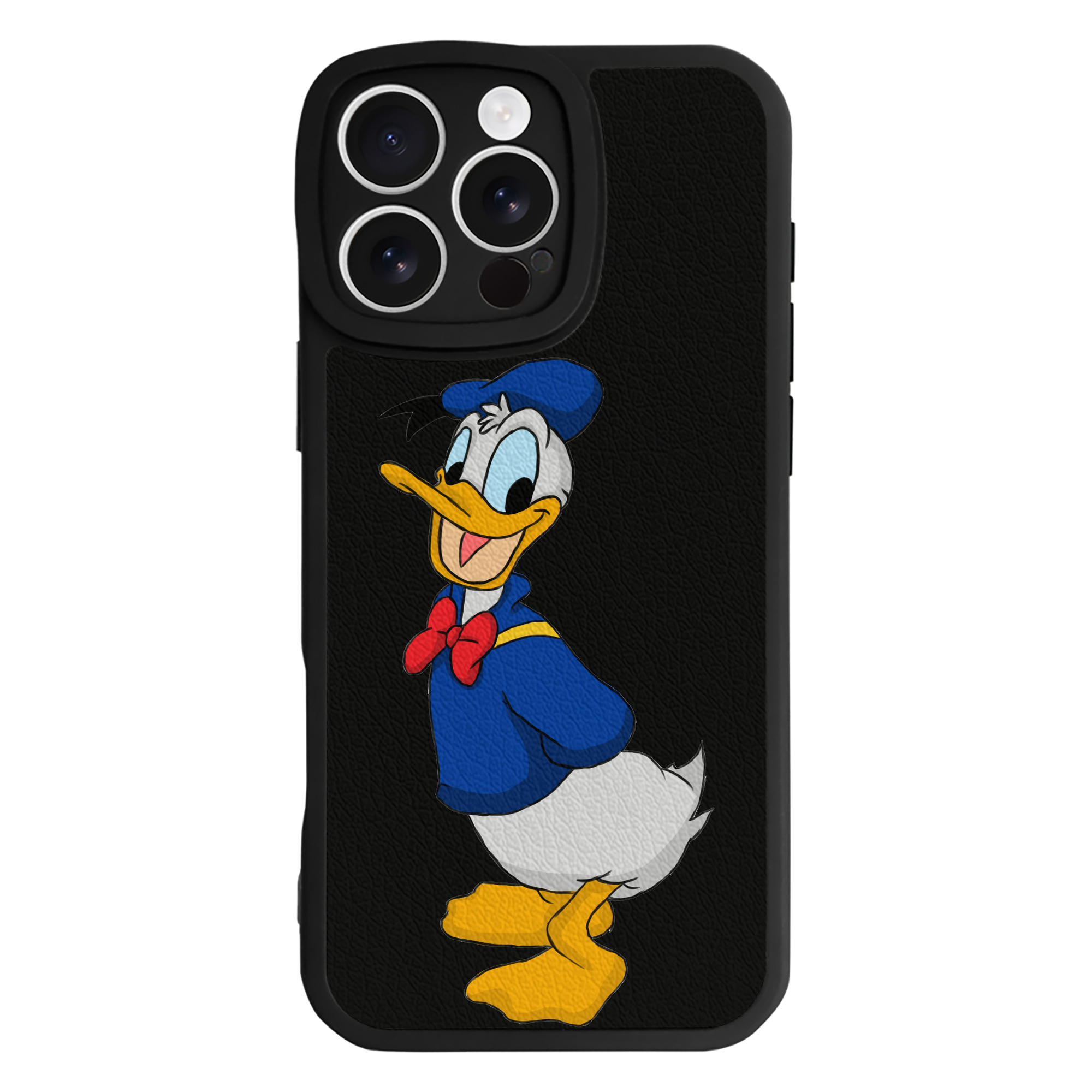 （画像用） ミッキーマウス Mickey Mouse 【iPhone 16シリーズ対応】シリコンスマホケース（レザー調） 材質：シリコン